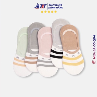 [ Combo 5 đôi ] Tất hài nữ T&T Socks - NU31.014