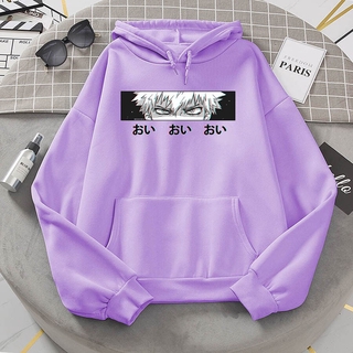 Áo Hoodie In Hình Bakugou Katsuki Phong Cách Anime My Hero Academia