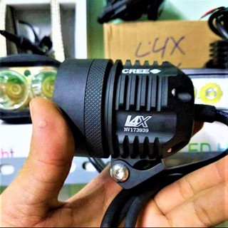 ĐÈN L4X SIÊU SÁNG 45W - TẶNG ĐỦ PHỤ KIỆN NHƯ HÌNH - PHỤ KIỆN XE MÁY