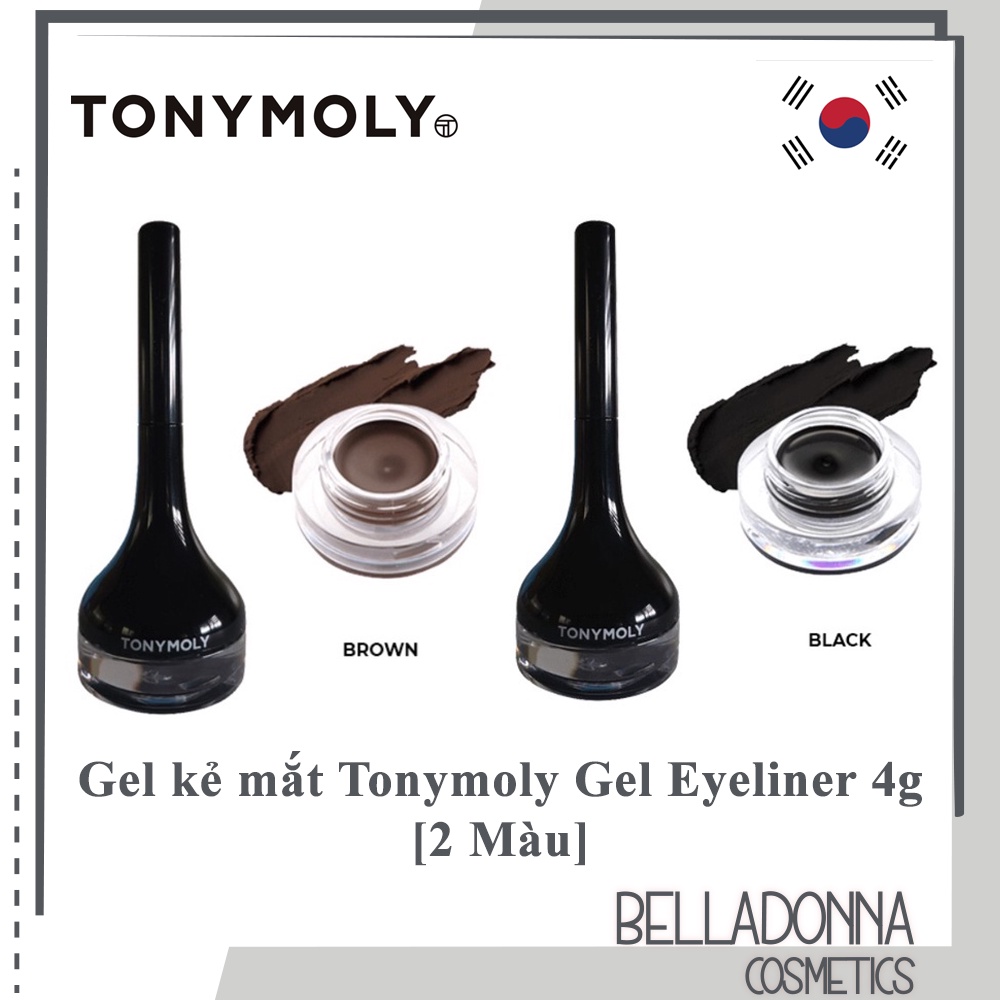 Gel Kẻ Mắt Tonymoly Gel Eyeliner 4g Shopee Việt Nam