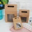GETVOW 6 Chiếc Túi Đựng Kẹo Trẻ Em Quà Tặng Giấy Kraft Ủng Hộ Đám Cưới Cửa Sổ PVC