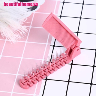 (Hàng Mới Về) Lược Chải Tóc Mát Xa Da Đầu Chống Tĩnh Điện Có Thể Gấ