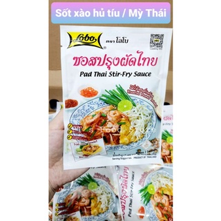 Gia vị Pad Thái Gói 120gr hiệu Lobo Thái (hủ tíu xào/mì xào Thái). Padthai Stir-fry Sauce ---> Pad Thái Gói