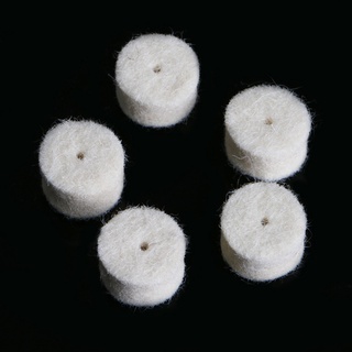 Bộ 100 Bông Len Đánh Bóng 13mm + 2 Đầu Mài