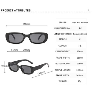 Kính râm Ulzzang gọng nhỏ cổ điển dành cho nữ / nam thời trang Unisex phù hợp
