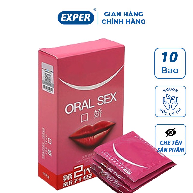 Bao Cao Su Quan Hệ Bằng Miệng Ora Sex Bao Cao Su Quan Hệ Bằng Miệng An Toàn Hương Dâu Shopee 5008