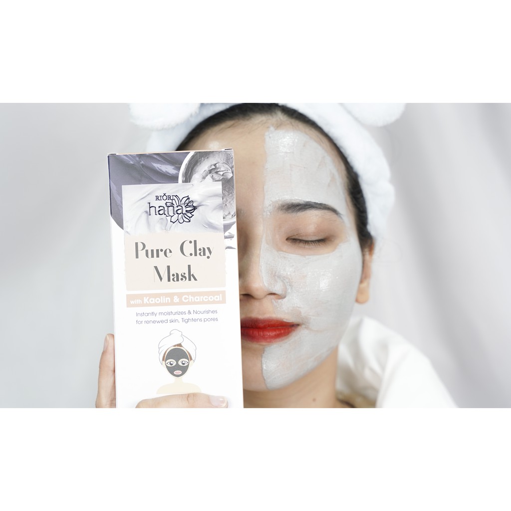 Ảnh Mặt Nạ Đất Sét Detox Thải Độc Da RIORI HANA Pure Clay Mask (6 gói) 2