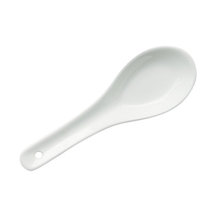 Combo 10 Muỗng ăn cơm, súp , cháo , yến độ dài 12.7cm chất liệu gốm sứ cao cấp