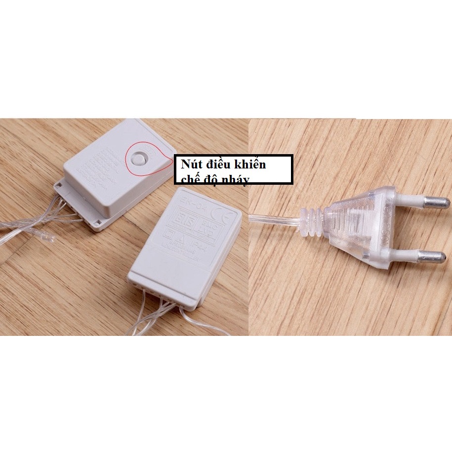 Đèn Led đẹp cao cấp 9.5mét 20met kiểu dáng đẹp trang trí Giáng sinh Trang trí Tết - Đèn led giọt nước, bi, kim cương