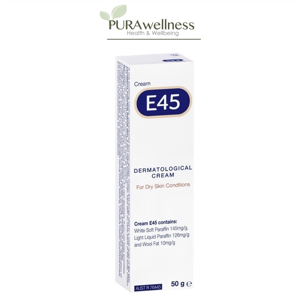 |Nhập Úc| E45 Moisturising Cream for Dry Skin and Eczema 50g - Kem ...