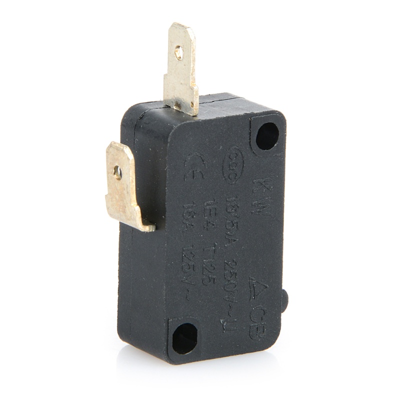 Shas KW1-103 Công tắc vi mô lớn 2 chân Công tắc đột quỵ nút thường đóng cho lò vi sóng Máy giặt Nồi cơm điện