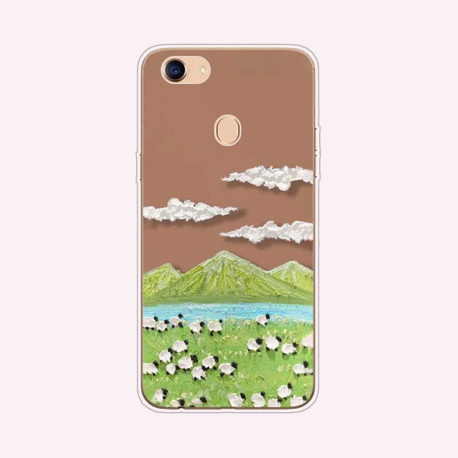 Ốp Điện Thoại TPU Dẻo In Họa Tiết Độc Đáo Thời Trang Cho OPPO f3 plus F5 f7 youth