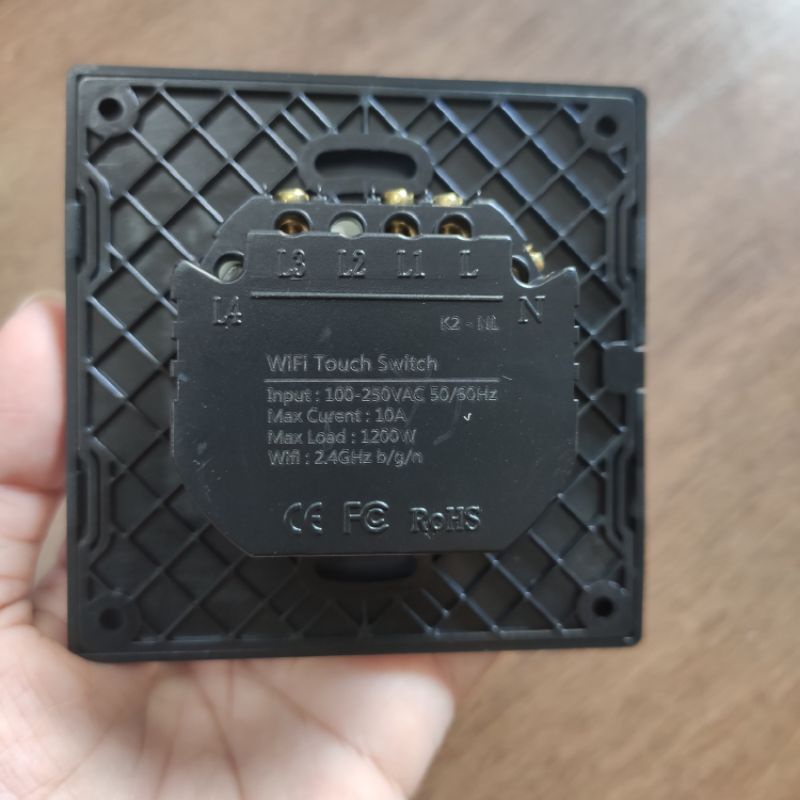 [WIFI TUYA]Công tắc ĐÈN thông minh Wifi Tuya Smart life vuông 86/CN 120(sản phẩm đòi hỏi hiểu kỹ thuật)
