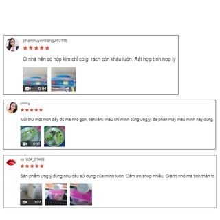 Hộp Kim Chỉ Đa Năng Loại 55 Món , Bộ Kim Chỉ May Vá Đa Năng , Bộ Kim Chỉ 55Món Dùng Trong May Vá Kèm Hộp Đựng Trong Suốt