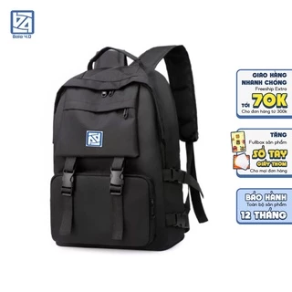 Balo thời trang nam nữ Ulzzang Hàn Quốc 2 khóa song song Balo4.0