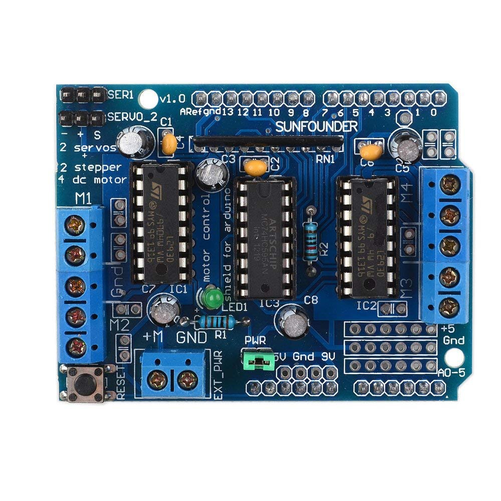 Arduino Motor Shield L293D - module điều khiển động cơ | Shopee Việt Nam