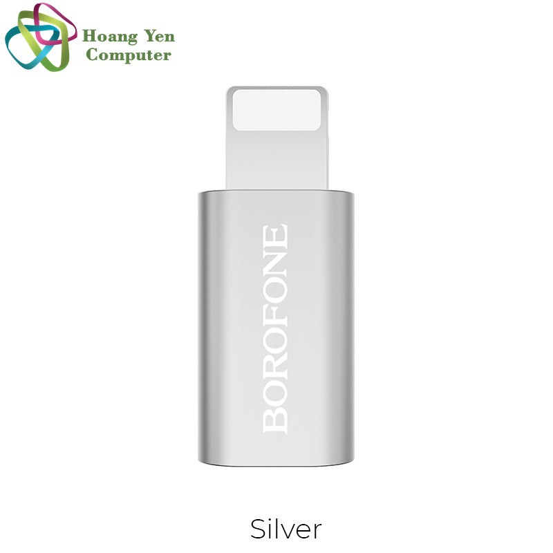 Đầu Chuyển Cho Cáp Sạc Borofone Micro Usb ra Type C / Light-ning - BH 12 Tháng Chính Hãng - Hoàng Yến Computer