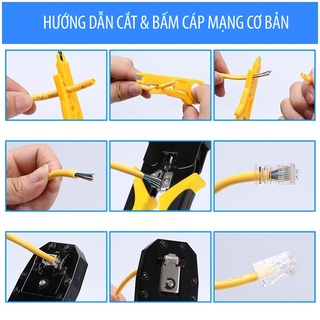 Kìm cắt dây điện dây cáp mạng RJ45 chuyên dụng