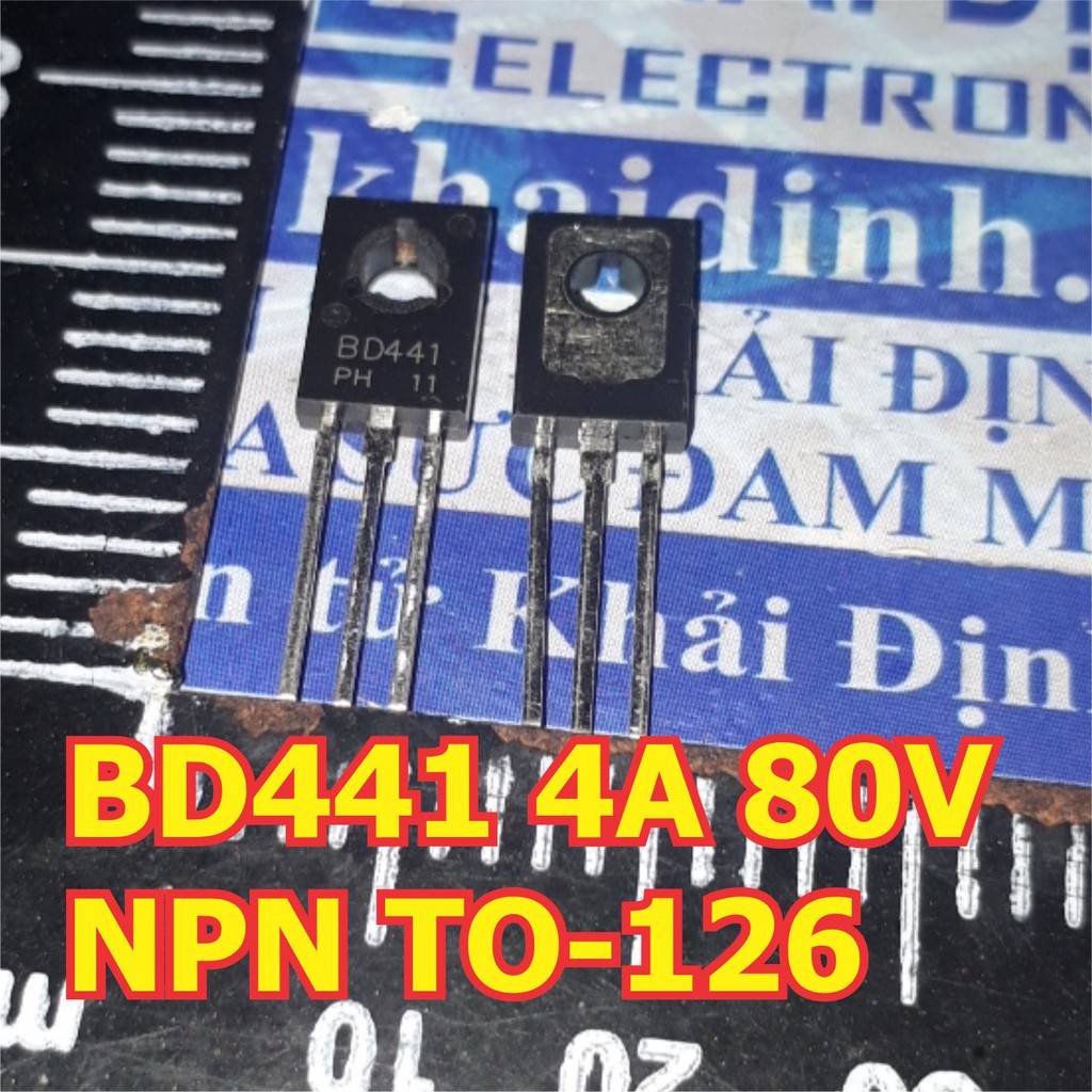 5 con BD441 441 TO-126 4A 80V transistor nghịch NPN kde3612 | Shopee ...