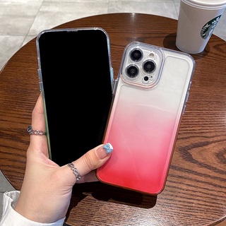 Ốp Điện Thoại Mềm Chống Sốc Họa Tiết Không Gian Màu Gradient Cho iPhone 13 12 11 Pro Max X XR XS Max 7 8 Plus SE 2020 2022