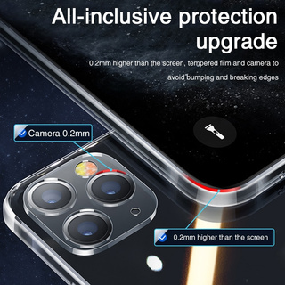 Ốp Điện Thoại Bảo Vệ Toàn Diện Ống Kính TPU Siêu Mỏng Cho Iphone 11 12 13 14 15 16 Pro Max Mini Ốp Lưng Iphone XR XS X 12 Pro