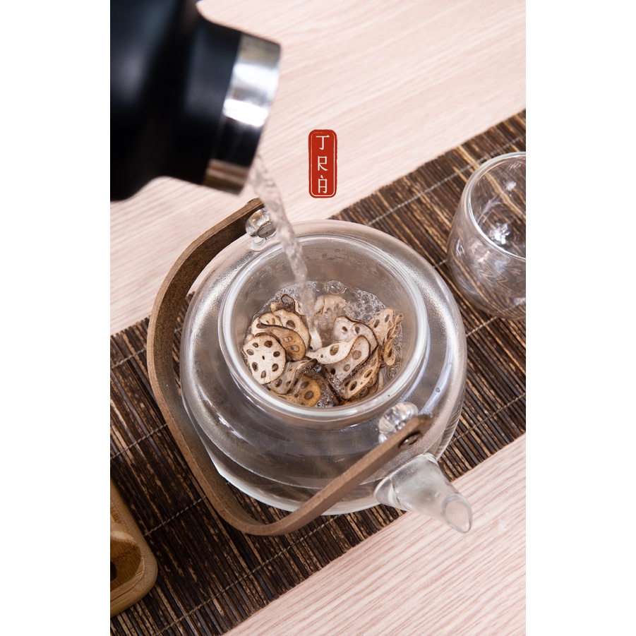 Trà củ sen Huế giống cổ,Non GMO, không chất bảo quản, đóng hũ 100g