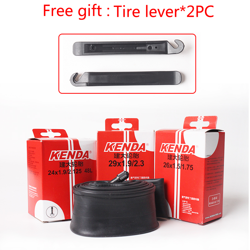 Kenda Ống Bên Trong Lốp Schrader Presta CHO Xe Đạp MTB 20 24 26 29 27.5 700C Cao Su Đường Bộ Xe Đạp Bên Trong Ống Lốp