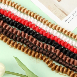 Risedot Búp Bê Tóc Giả Handmade Mini Váy 1 / 6 1 / 4 1 / 3 1 / 12 Phụ Kiện Dây Tóc Giả