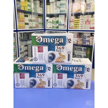 Viên uống bổ mắt Omega 369 Novalife hỗ trợ giảm mỡ máu, giảm nguy cơ mắc bệnh tim mạch