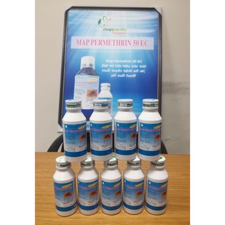 Thuốc diệt muỗi y tế Map Permethrin 50EC 100ml diệt muỗi kiến gián hiệu quả chất lượng nhập khẩu Map pacific  Anh Quốc