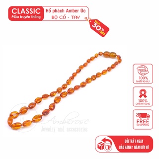 Vòng cổ Amber Úc cho bé 0-10 tuổi  VCOL1MN