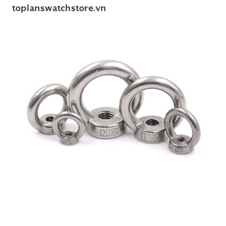 Vòng Đai Ốc Bằng Thép Không Gỉ M5 / M6 / M8 / M10 / M12 304