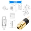 Btsg 3 5mm Mini Stereo Nữ Jack Ổ Cắm Cắm Bảng Điều Khiển Âm Thanh Nổi Gắn Jack Kết Nối