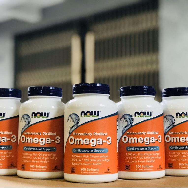 NOW OMEGA3 DẦU CÁ FISH OIL CHẤT LƯỢNG CAO CHÍNH HÃNG MỸ