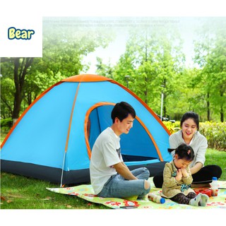 Lều Cắm Trại Lều Phượt Lều Du Lịch Tự Bung Dành Cho 3-5 Người