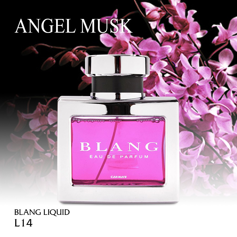 Nước Hoa Khử Mùi Trên Ô Tô CARMATE Blang Liquid L14 Angel Musk 70ml Phù Hợp Cho Nhiều Dòng Xe Ô Tô Xe Hơi Xe Tải