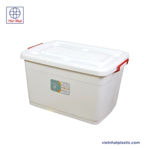 THÙNG CHỮ NHẬT 75L. 85Lit, 90 lít, 55 lít, 30 lít VIỆT NHẬT CAO CẤP CÓ BÁNH XE aladanh-net-vn
