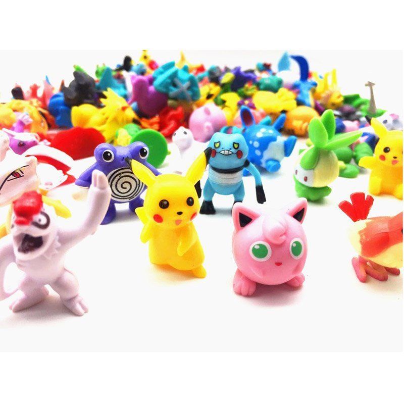 Bộ 24 mô hình đồ chơi pikachu kích thước 2-3cm