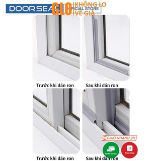 [COMBO 10]Ron Xốp Dán Che Khe Cửa Sổ Chắn Gió Lùa , a, Cách Nhiệt, Chống Ồn, Côn Trùng , Ron Dán Chân Cửa, Dán Cửa