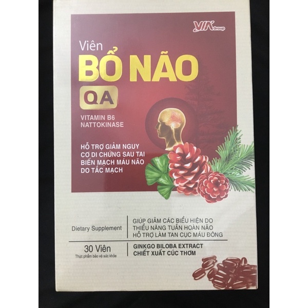 Viên Bổ Não QA: Tăng Cường Sức Khỏe Não Bộ Hiệu Quả Nhất