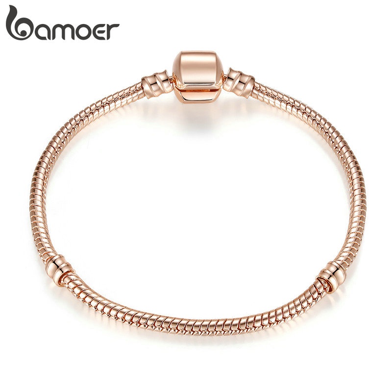 Vòng tay Bamoer xỏ hạt không phai màu cổ điển chính hãng DIY làm quà tặng cho nữ giới và trẻ em