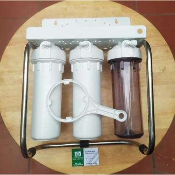 Cốc Lọc Nước 1 2 3 Nhựa NK 10 inch Orgin RIBS8 Full Cút Đấu Nhanh (Tặng Tay Vặn 10 inch)