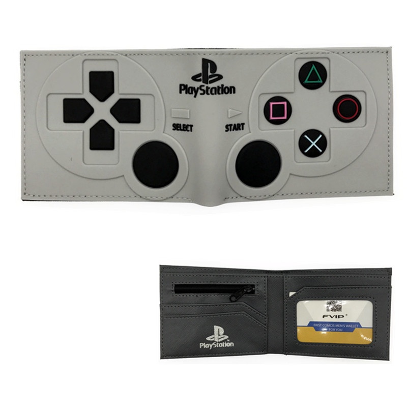 Hot Playstation Ví Playstation Playstation 4 Thanh Niên Cá Tính Đoạn Ngắn Ngang Ví Thời Trang Có Túi Đựng Tiền Xu
