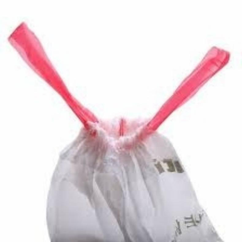 Túi rác có dây rút tự phân hủy. Túi rác có nhiều kích thước 10 Lít, 25 Lít, 50 Lít