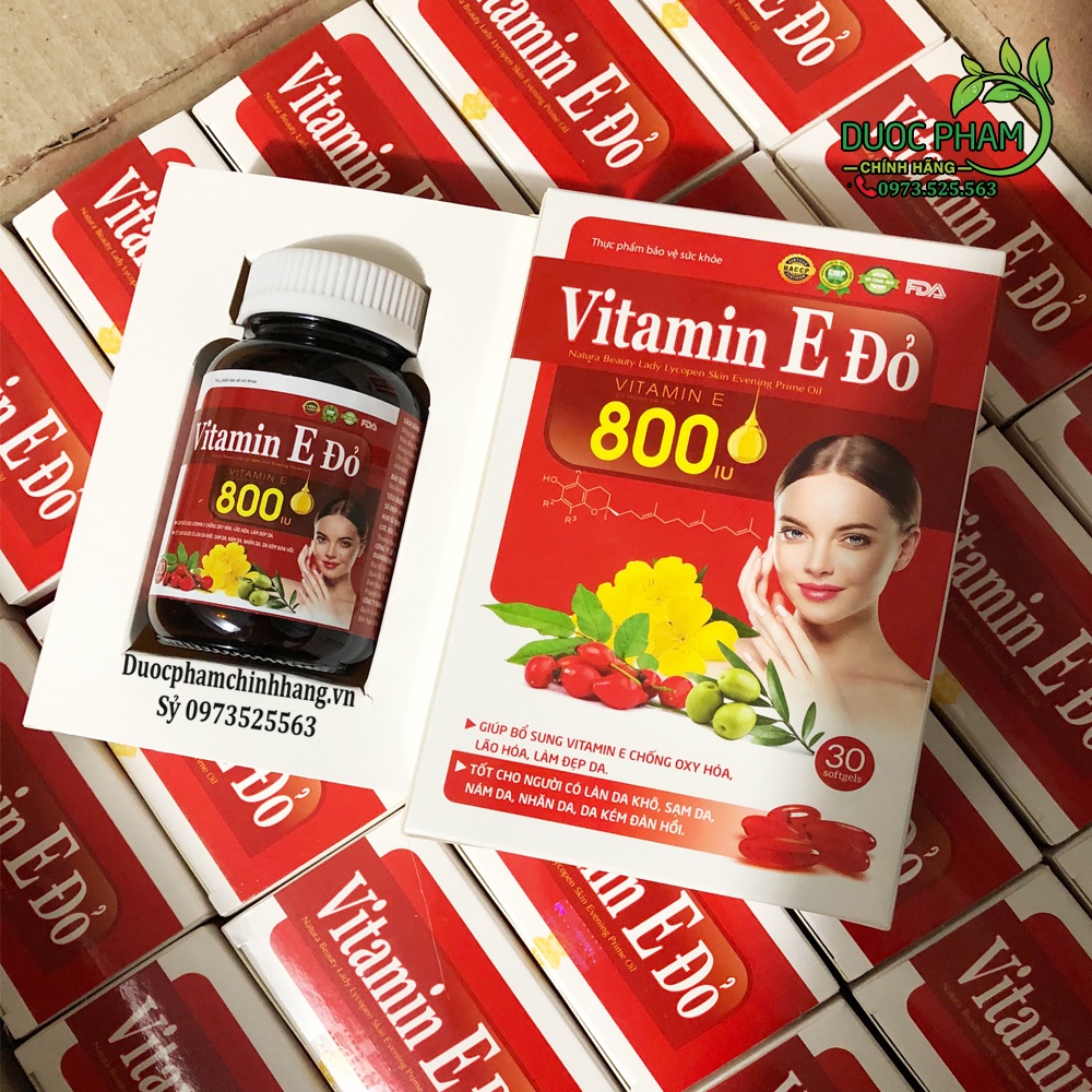 Các loại vitamin e 800 chất lượng, công dụng và tác dụng là gì?