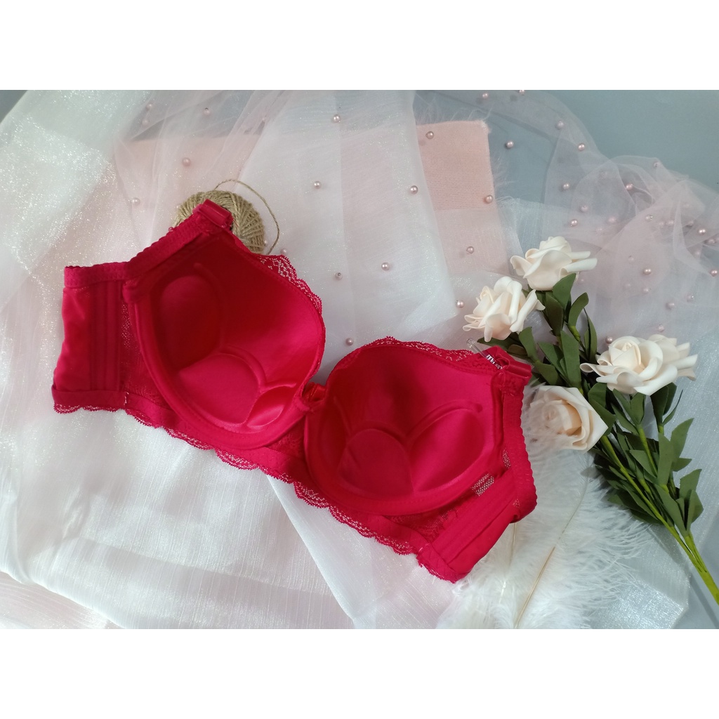 Bán Áo Ngực, Áo Ngực Ren Mút Mỏng Cao Cấp E411-55- Thương Hiệu Đồ Lót 12H