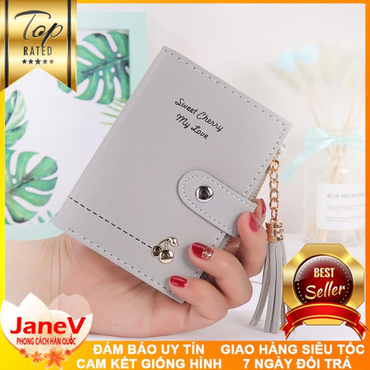 free ship [6 MÀU] Ví Nữ Mini Ngắn Cầm Tay Phong Cách Hàn Quốc TVNN161