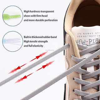 Dây Giày Co Giãn Không Cần Buộc Tiện Lợi Dành Cho Trẻ Em Và Người Lớn