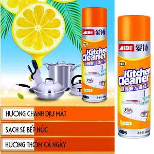 Bình Xịt Vệ Sinh Bọt Tuyết Kitchen Cleaner Nhà Bếp Nhà tắm Vết Bẩn tẩy rửa siêu sạch 500ml