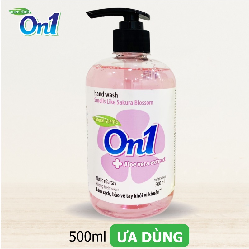 Ảnh Nước rửa tay sạch khuẩn 500ml hương Fresh Sakura RT506 Lixco Việt Nam 3